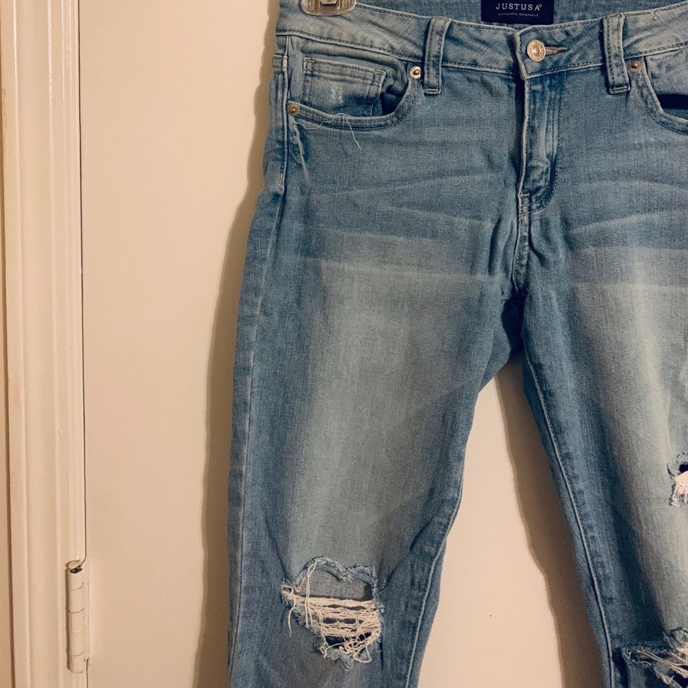 Fringe Lightwash Jeans